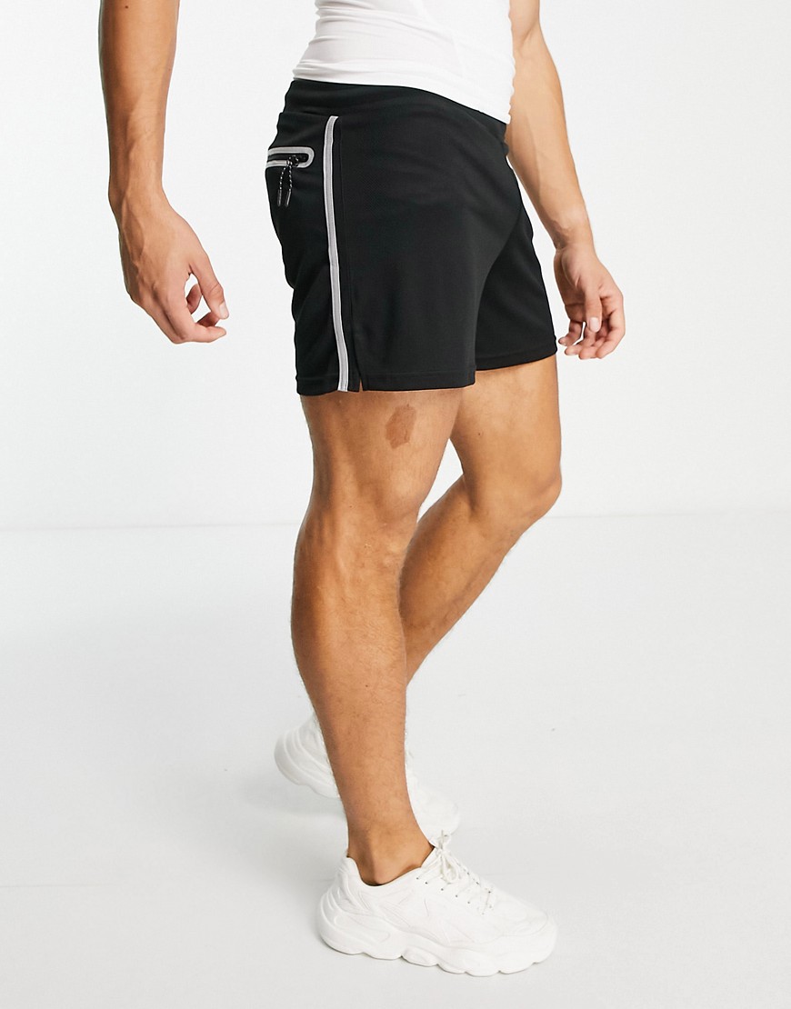 Bolongaro Trevor Sport mesh shorts in black-Gray