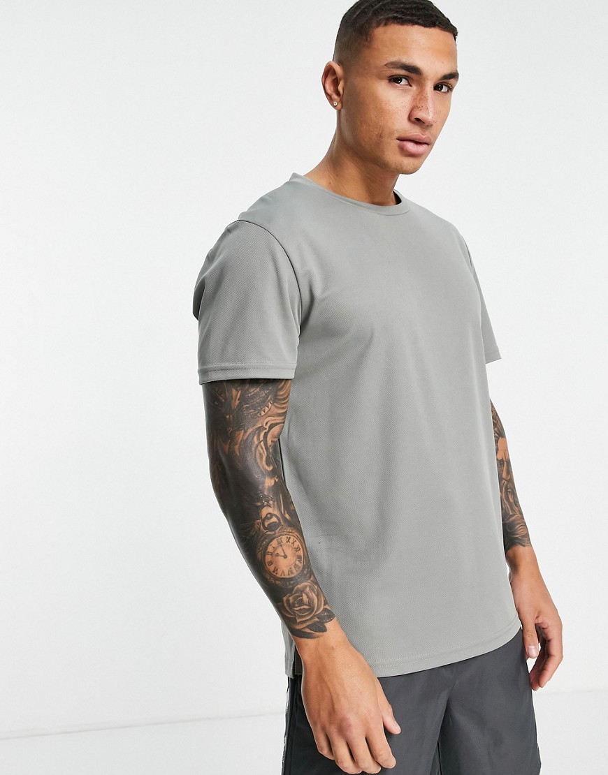 Bolongaro Trevor Sport – Monterey – T-Shirt aus Netzstoff-Grau
