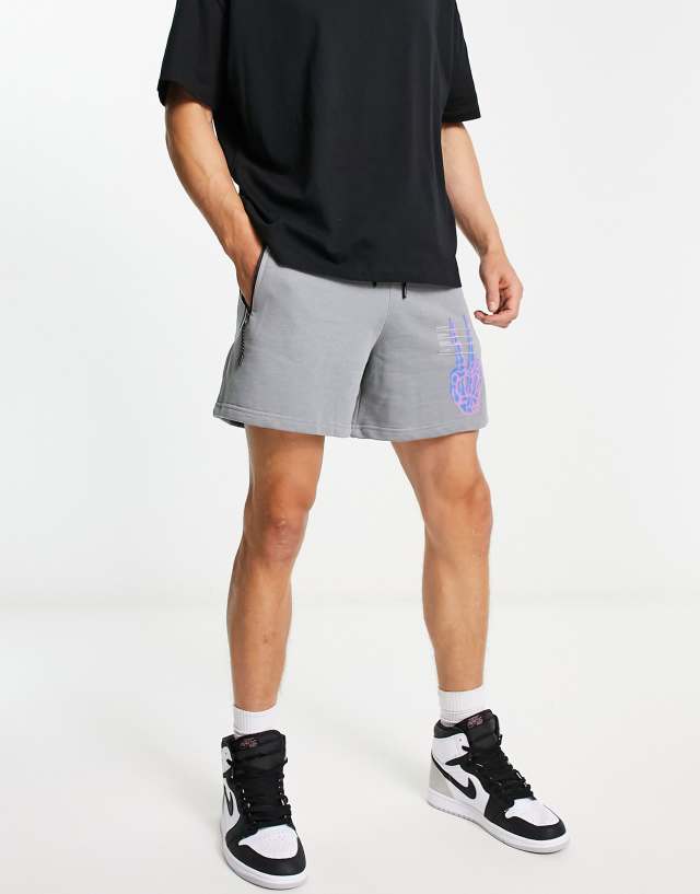 Bolongaro Trevor Sport oversized shorts in gray