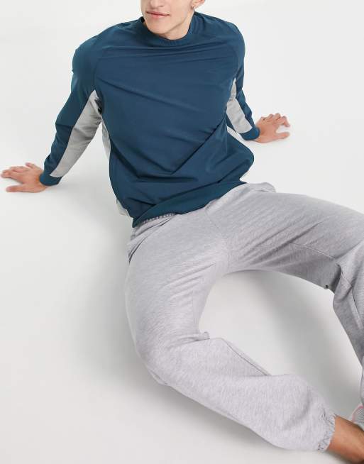 Bolongaro Trevor – Sport Paramount – Sweatshirt aus Nylon im Knitter-Look mit Rundhalsausschnitt