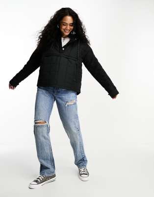 Bolongaro Trevor Sport Bolongaro Trevor Sport quilted hooded popover jacket in black