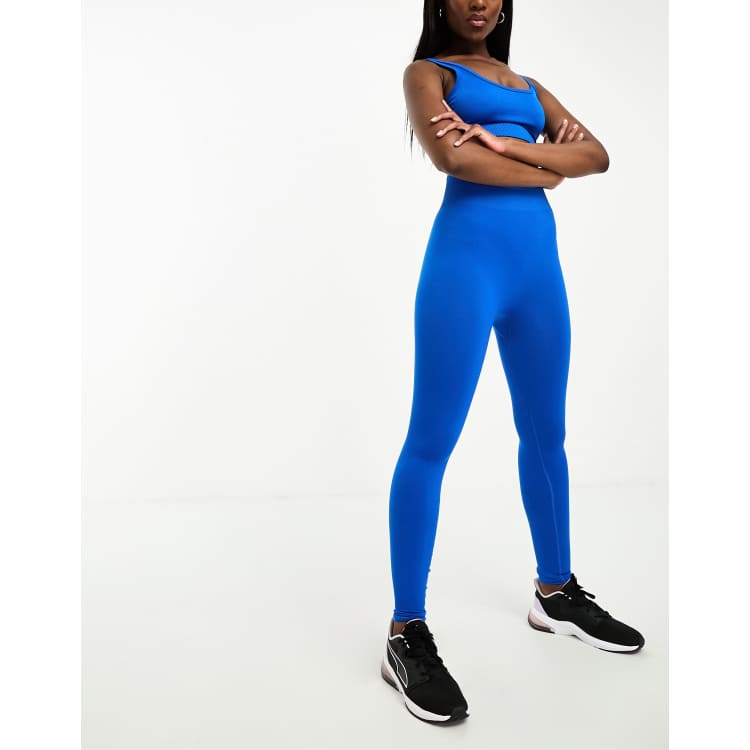 Cobalt blue outlet yoga pants