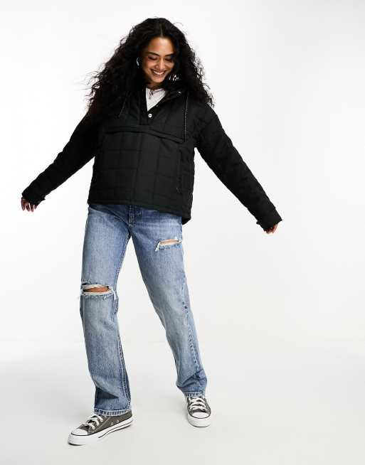 Bolongaro Trevor – Sport – Svart, quiltad anorak med huva