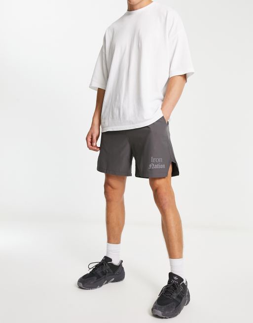 Bolongaro Trevor Sports 2 in 1 shorts in gray | ASOS