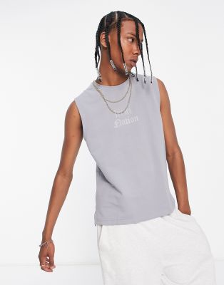Bolongaro Trevor Sports tank in grey - ASOS Price Checker