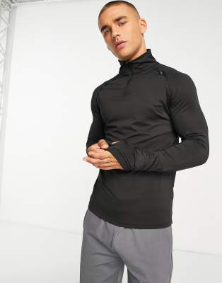 Bolongaro Trevor Sports high neck training top in black - Click1Get2 Cyber Monday