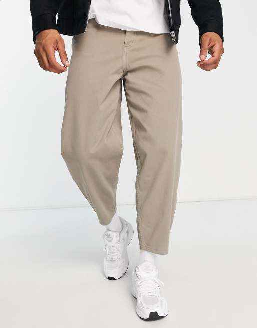 Bolongaro Trevor – Stenfärgade oversize chinos