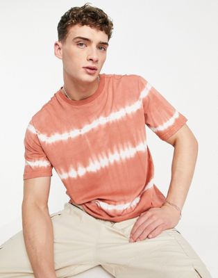 Bolongaro Trevor stripe t-shirt in rust