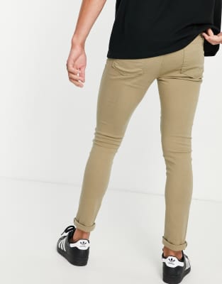 super skinny fit chinos