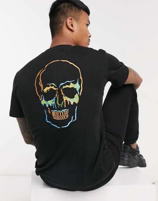 Bolongaro Trevor - T-shirt à motif crâne qui fond