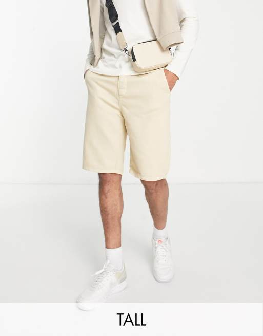 Bolongaro Trevor Tall bermuda shorts in oatmeal 