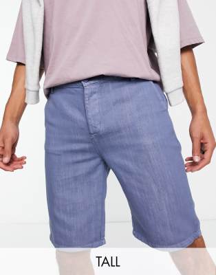 Bolongaro Trevor Bolongaro Trevor Tall Burmuda shorts in blue