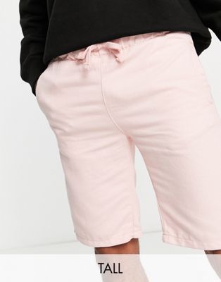 Bolongaro Trevor Tall Cord Shorts In Pink