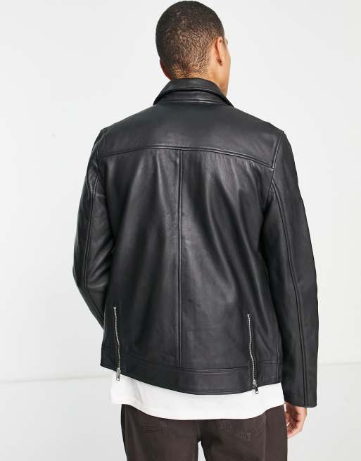 Leather jacket for discount tall skinny guy