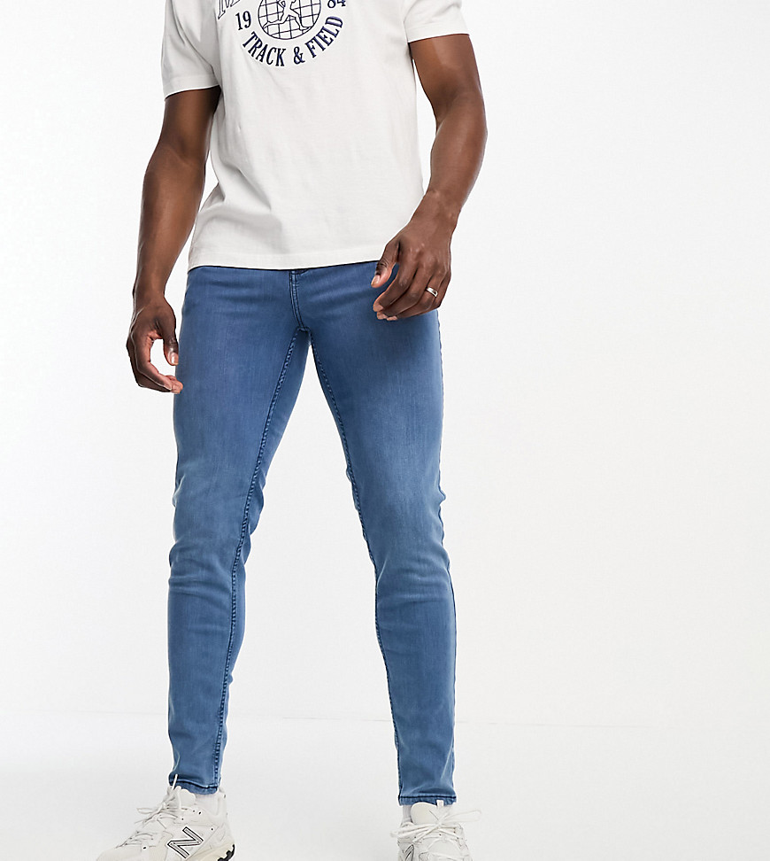 Bolongaro Trevor Tall tapered fit jeans-Blue