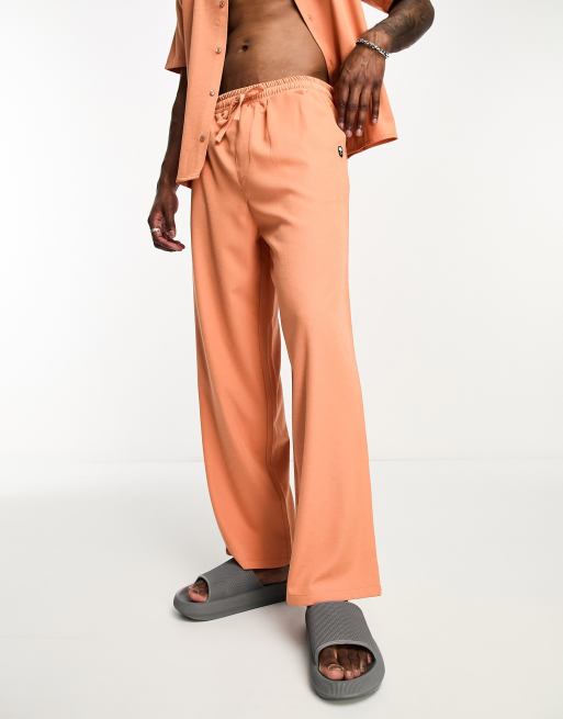 Bolongaro Trevor textured beach pants in rust