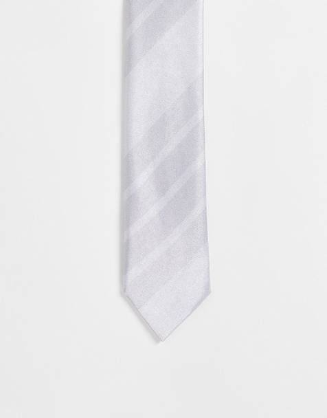 New Mens Marks & Spencer Blue Pink Grey & Green Silk Tie x 2 RRP £33.50 