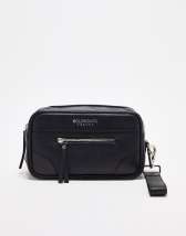 ASOS DESIGN - Trousse de toilette transparente - Noir