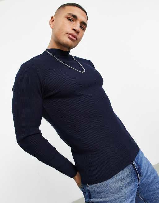 Vertical hotsell ribbed sweater