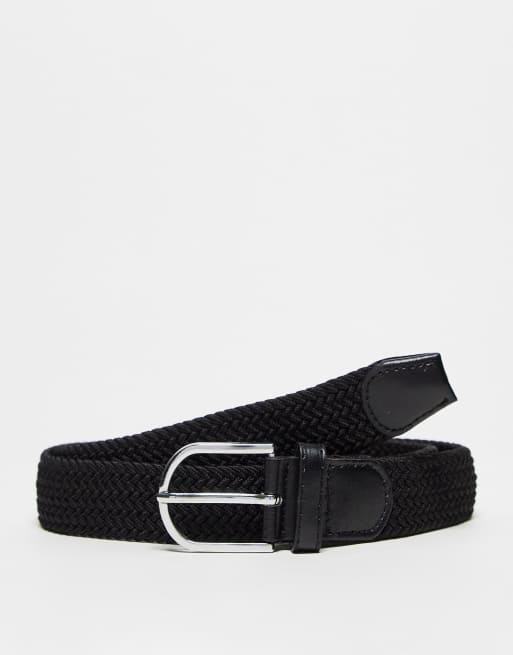 Bolongaro Trevor – Webgürtel in Schwarz