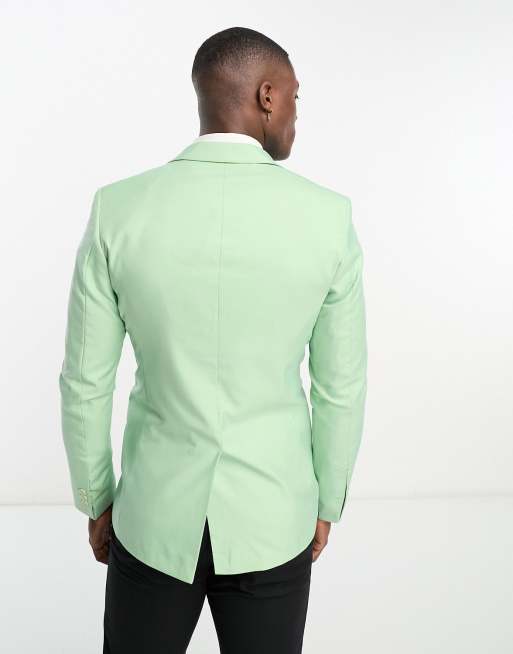 Bright green sale suit jacket