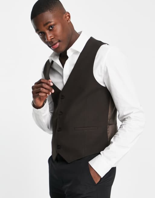 Bolongaro Trevor wedding super skinny waistcoat