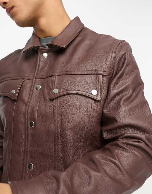 Western leather outlet jackets