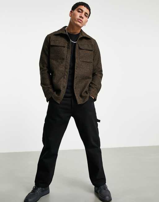 Bolongaro Trevor wool blend utility overshirt | ASOS