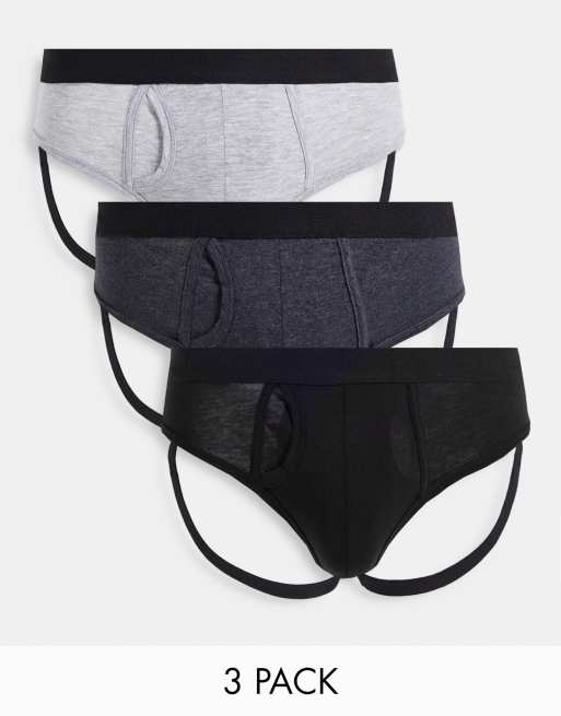 Bolongaro Trevor – Zestaw 3 par slipów jockstrap