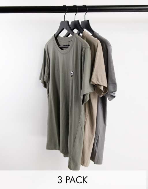 Bolongaro Trevor – Zestaw 3 T-shirtów domowych