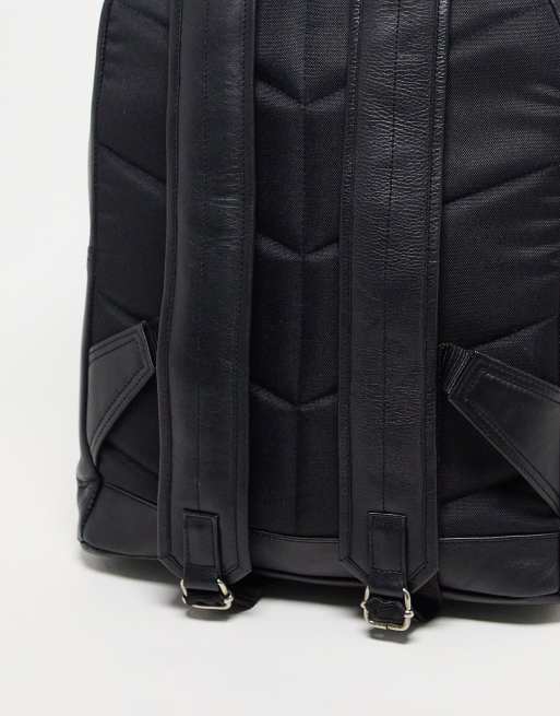 Bolongaro Trevor zip detail backpack in black, 2 of 4