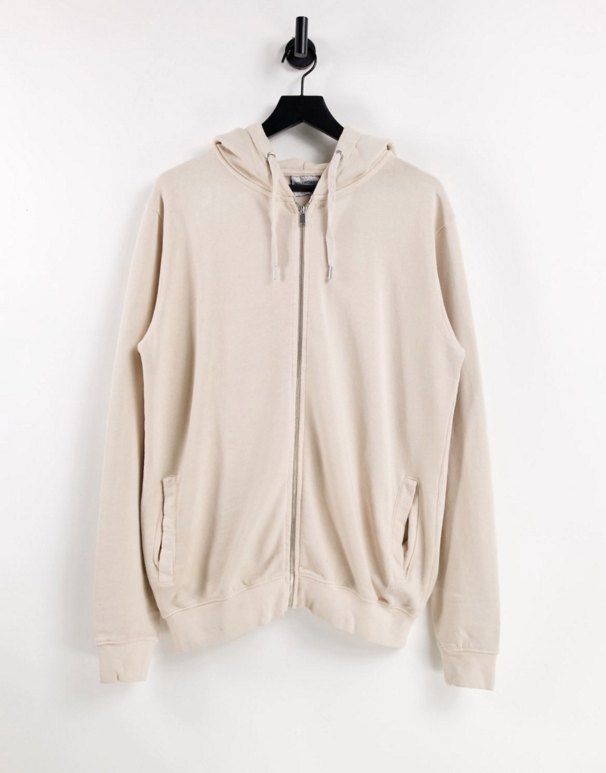 Bolongaro Trevor zip up hoodie-White