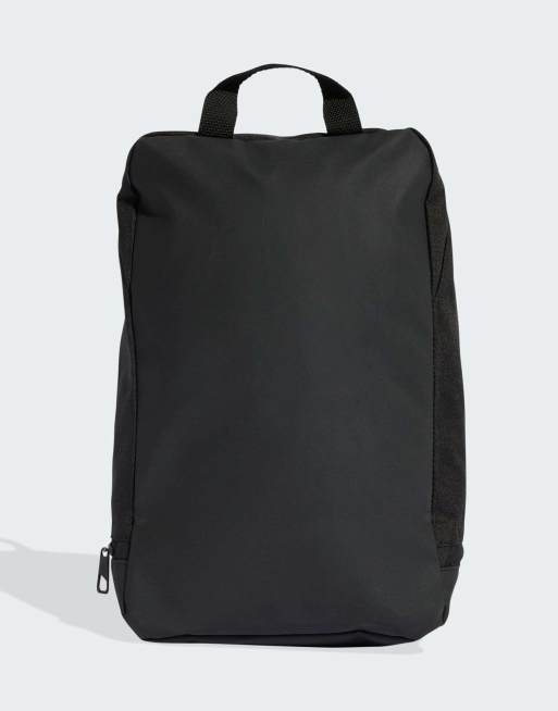 Bolsa para zapatos negra y blanca Tiro de adidas Performance, 2 de 4