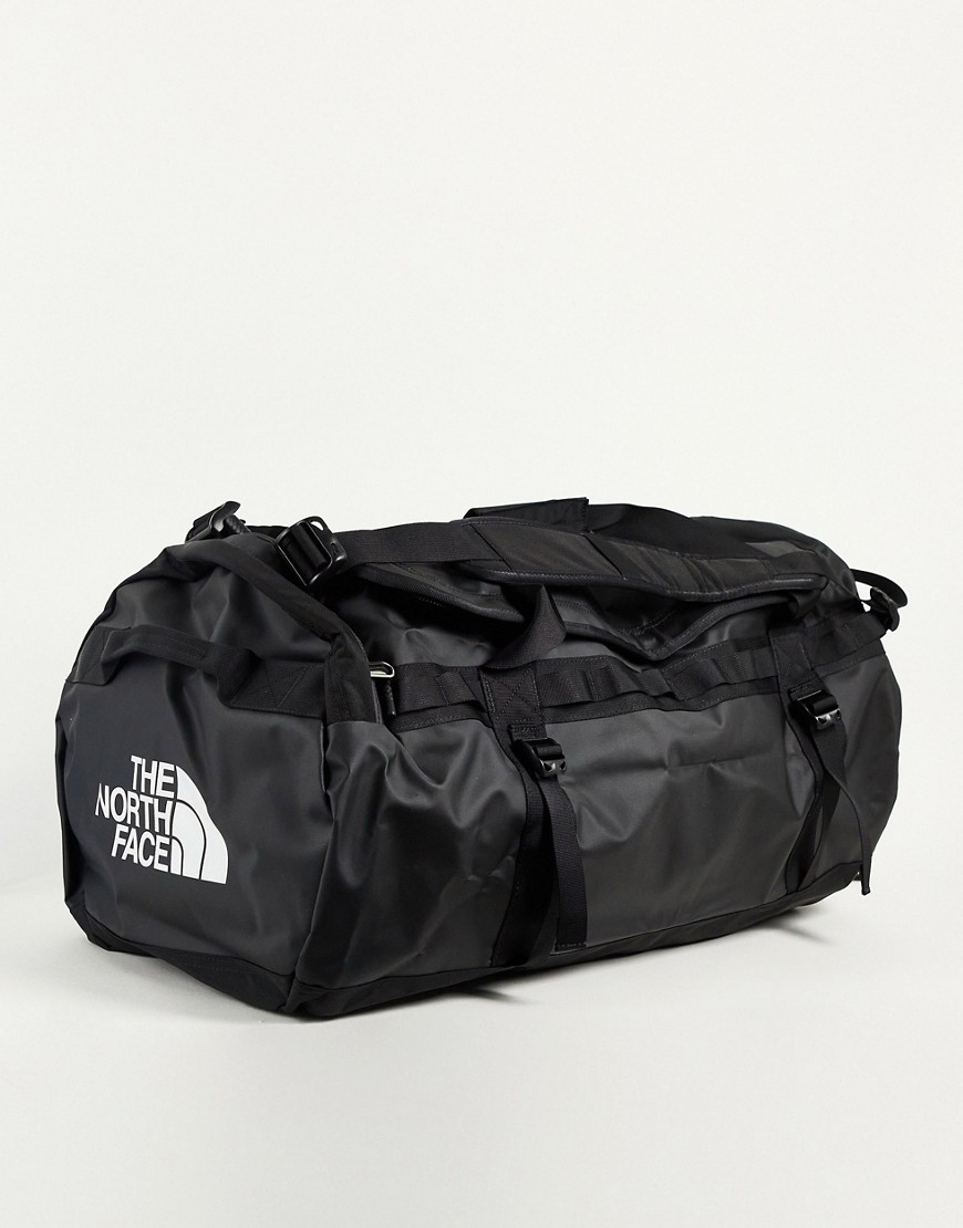 фото Большая черная спортивная сумка вместимостью 95 л the north face base camp-черный цвет