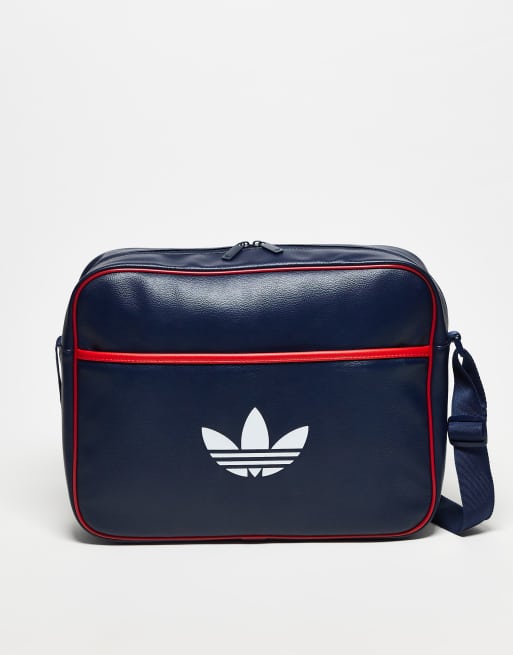 Bolso azul añil nocturno Airliner de adidas Originals