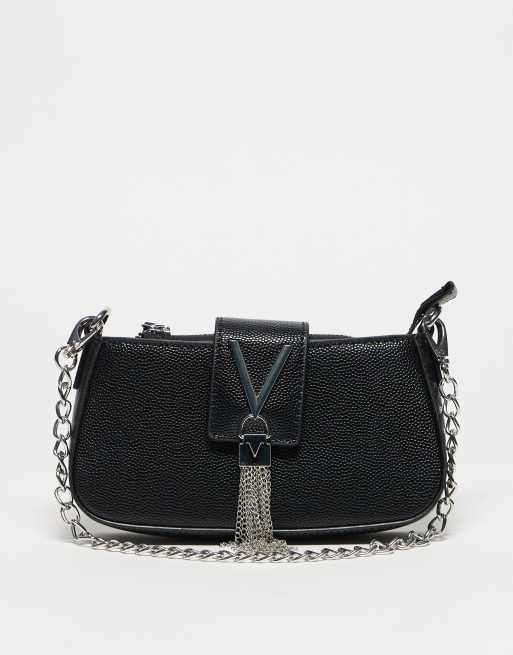 Bolso baguette negro Divina de Valentino ASOS