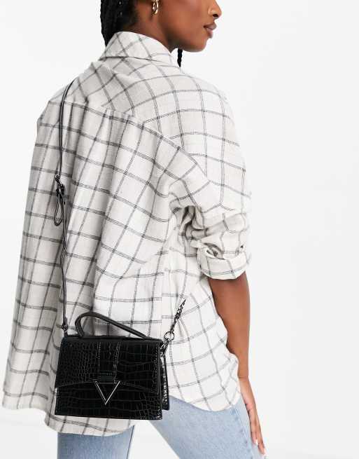 Bolso bandolera peque o negro de Pimkie ASOS