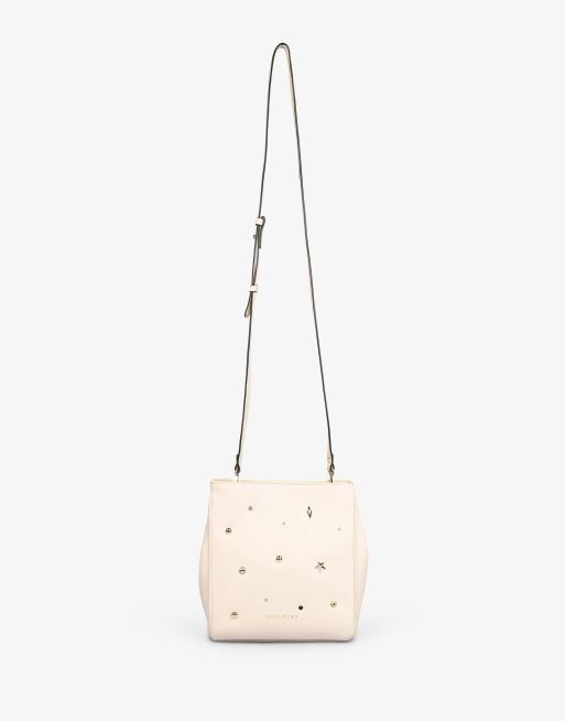 Bolso color crudo con diseno vintage Roma de Scalpers