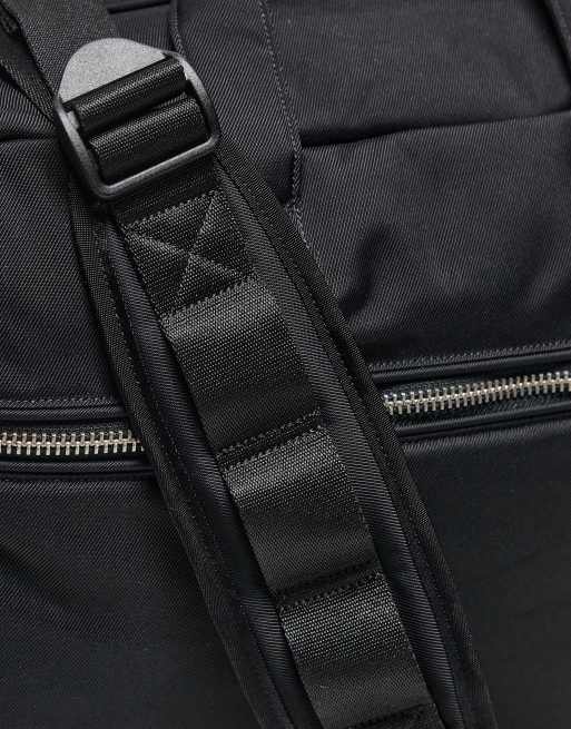 Bolso de fin de semana negro Leroy de Carhartt WIP, 2 de 3