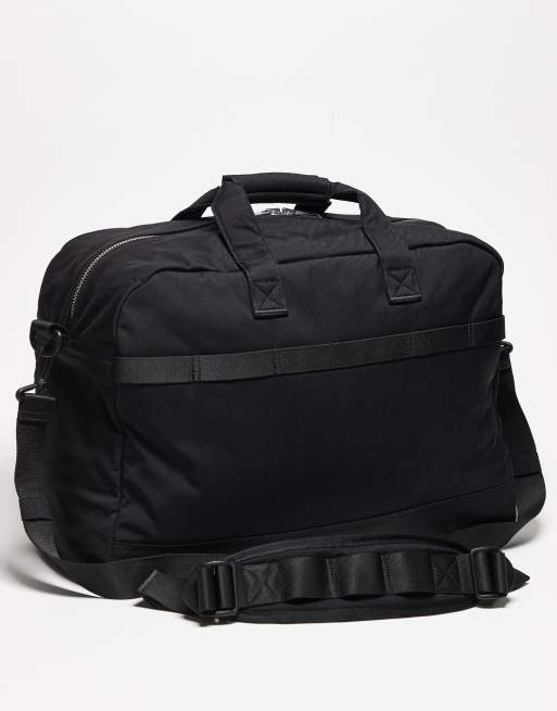 Bolso de fin de semana negro Leroy de Carhartt WIP, 3 de 3