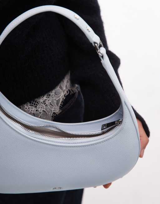 Bolso de hombro azul hielo asimétrico Harlee de JW PEI , 4 de 4