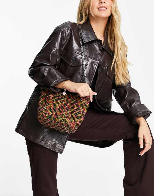 Bolso de pequeño negro de Becksöndergaard ASOS