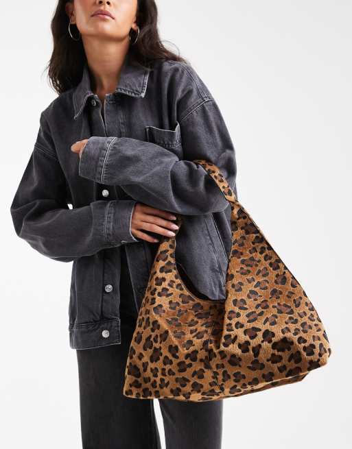 Bolso de hombro con estampado de leopardo de Glamorous , 4 de 4
