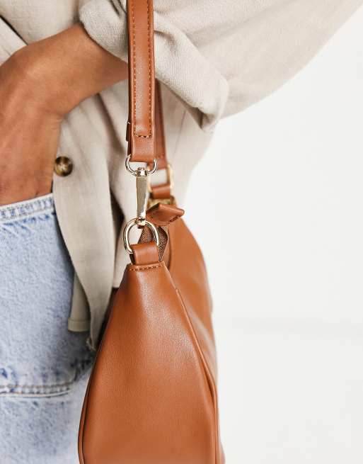 Bolso tote de cuero sintético con cremallera delantera de Truffle  Collection