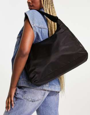 Bolso De Hombro Negro Carry De Weekday Asos