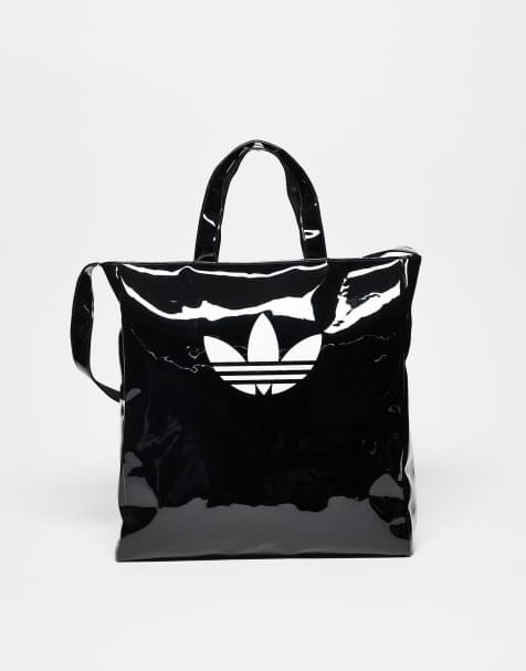 Bolso de hombro negro de charol de adidas Originals - view 1