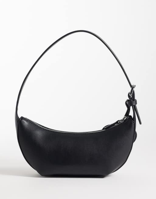 Bolso de hombro negro Twila de HUGO Blue, 4 de 4