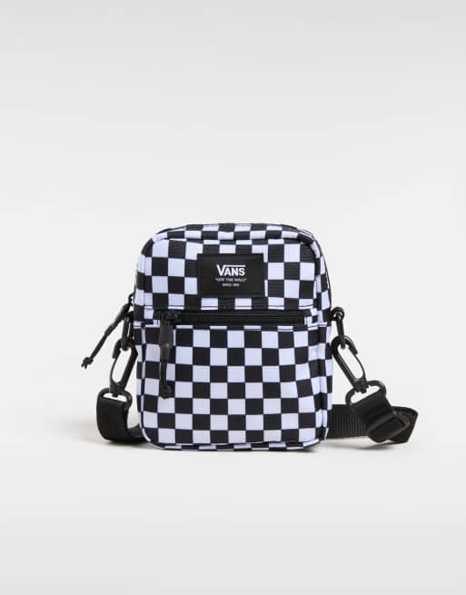 Bolso de hombro negro y blanco Bail de Vans