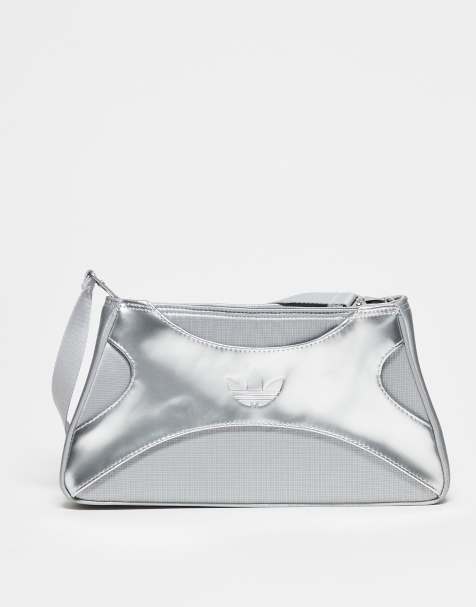Bolso de hombro plateado de adidas Originals - view 1