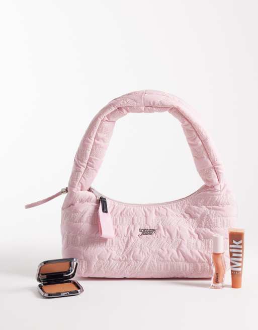 Bolso de hombro rosa acolchado con logo distintivo de Tommy Jeans, 2 de 4